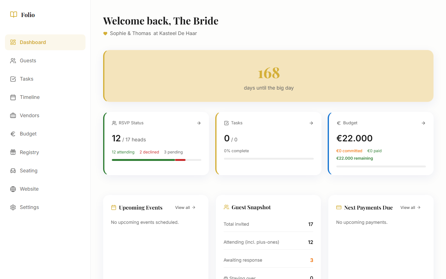 Bruiloft organiseren: een complete gids voor jullie trouwdag — Folio